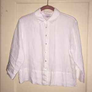 Linen long sleeve shirt
